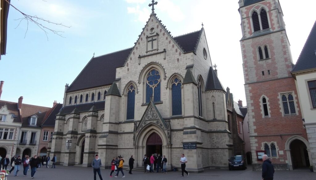Kościół świętej Amelii w Temse, Belgia - główne centrum kultu Kościół świętej Amelii w Temse, Belgia - główne centrum kultu
