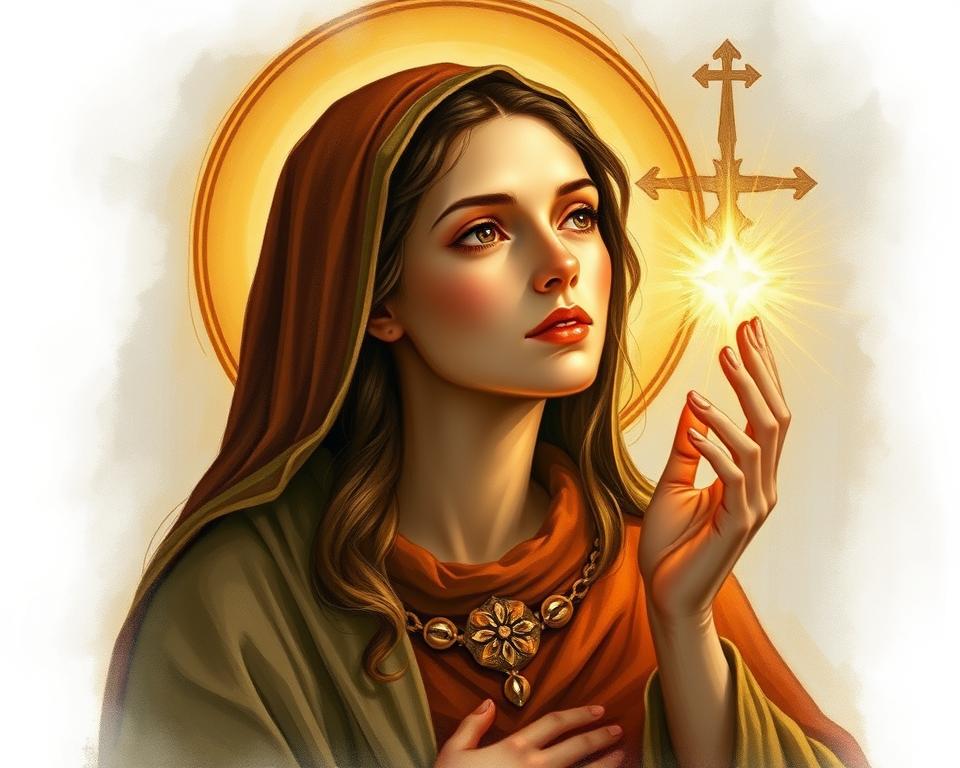 Święta Danuta jako wizjonerka - artystyczna interpretacja jej daru przepowiadania Święta Danuta jako wizjonerka - artystyczna interpretacja jej daru przepowiadania