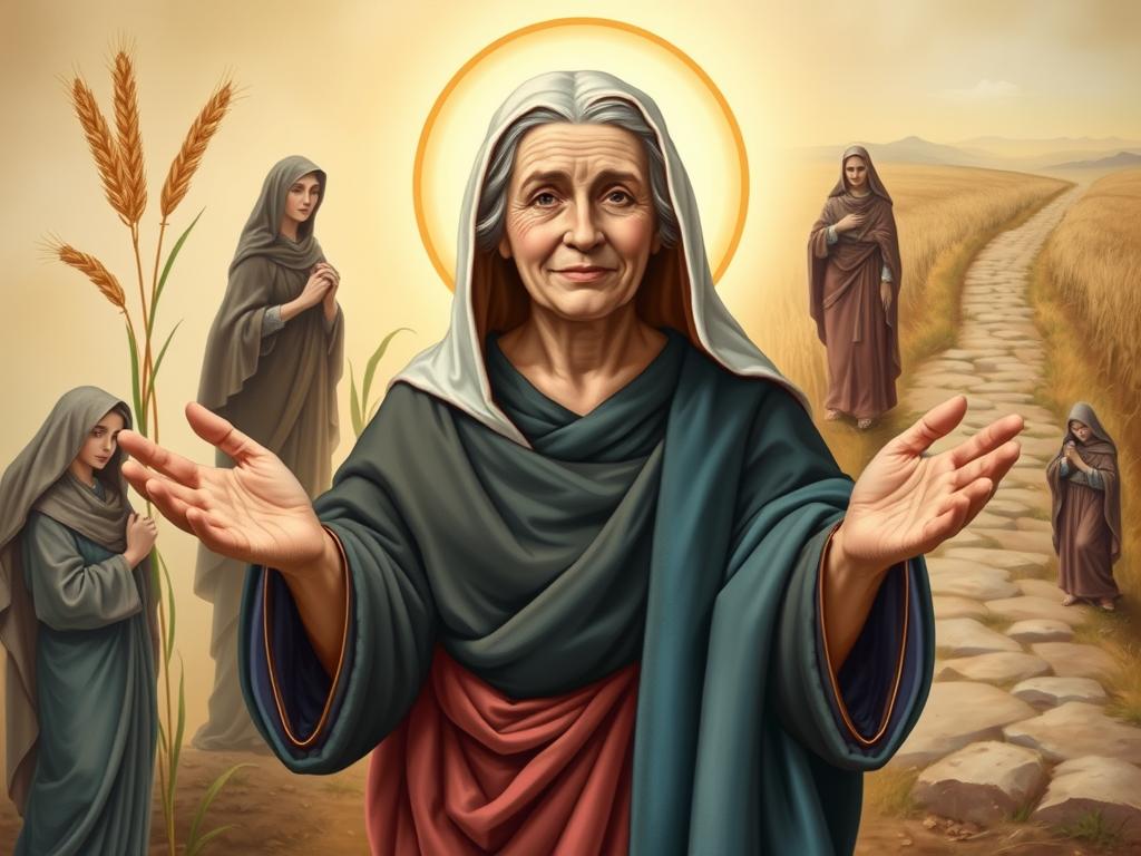 Święta Noemi jako patronka wdów i osób w trudnych sytuacjach życiowych Święta Noemi jako patronka wdów i osób w trudnych sytuacjach życiowych