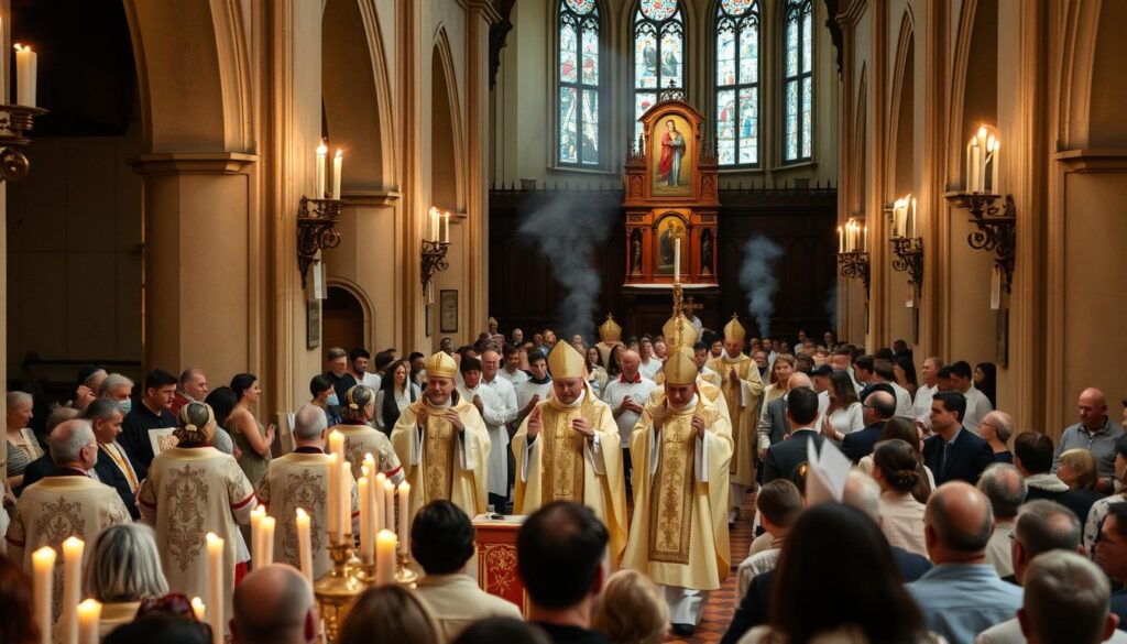 Uroczystości ku czci świętego Czesława w kościele św. Wojciecha we Wrocławiu