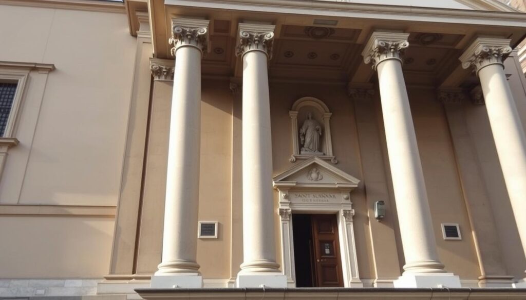 Kościół świętej Zuzanny w Rzymie - miejsce upamiętniające jej męczeństwo Kościół świętej Zuzanny w Rzymie - miejsce upamiętniające jej męczeństwo