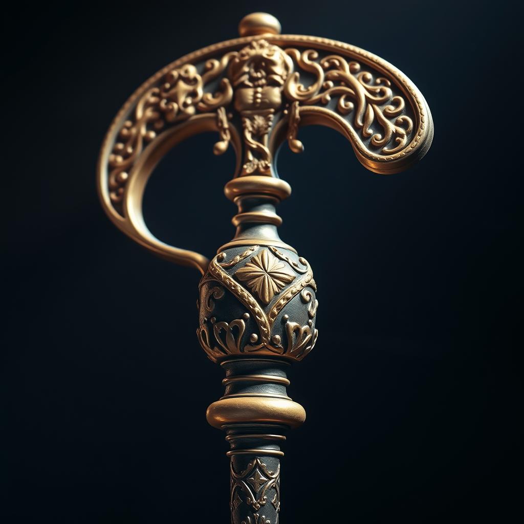 Pastorał - symbol władzy biskupiej świętego Adolfa