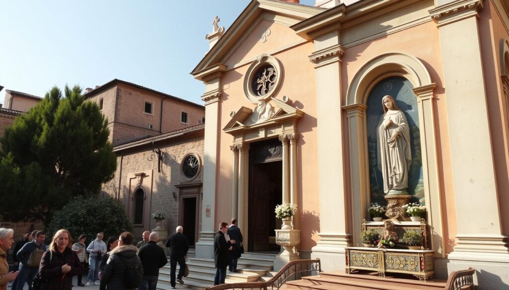 Sanktuarium świętej Gabrieli we Włoszech - miejsce pielgrzymek wiernych Sanktuarium świętej Gabrieli we Włoszech - miejsce pielgrzymek wiernych