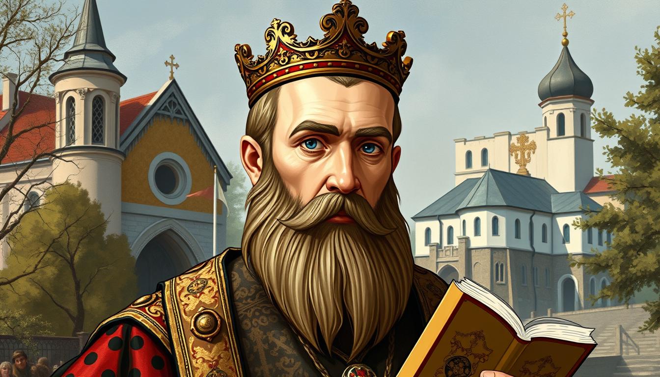 Święty Jarosław Mądry - średniowieczny portret władcy Rusi Kijowskiej