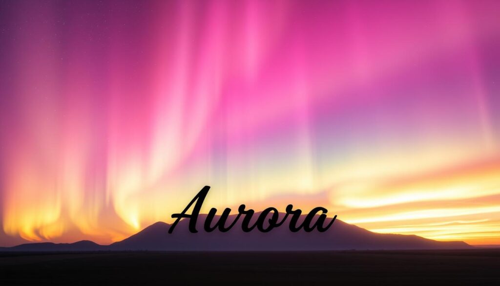 Symbolika imienia Aurora - jutrzenka i nowy początek