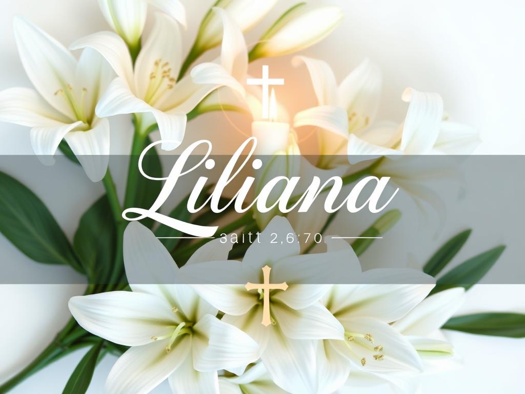 Symbolika imienia Liliana i jego związek ze świętą patronką