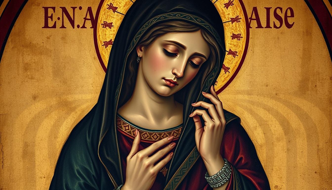 Wizerunek Świętej Mai w tradycji chrześcijańskiej - kobieta w modlitwie