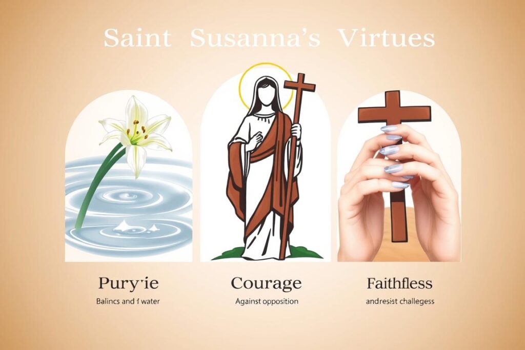 Współczesna interpretacja cnót świętej Zuzanny - czystość, odwaga i wierność Współczesna interpretacja cnót świętej Zuzanny - czystość, odwaga i wierność