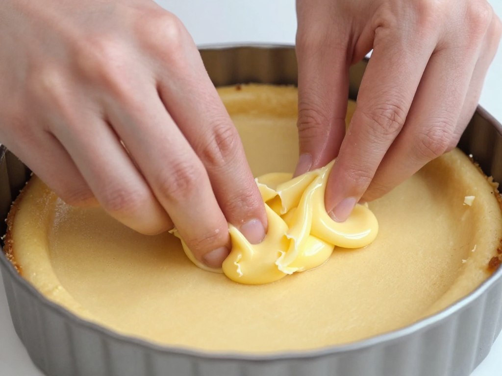 Przygotowanie spodu z herbatników do sernika gotowanego Siostry Anieli