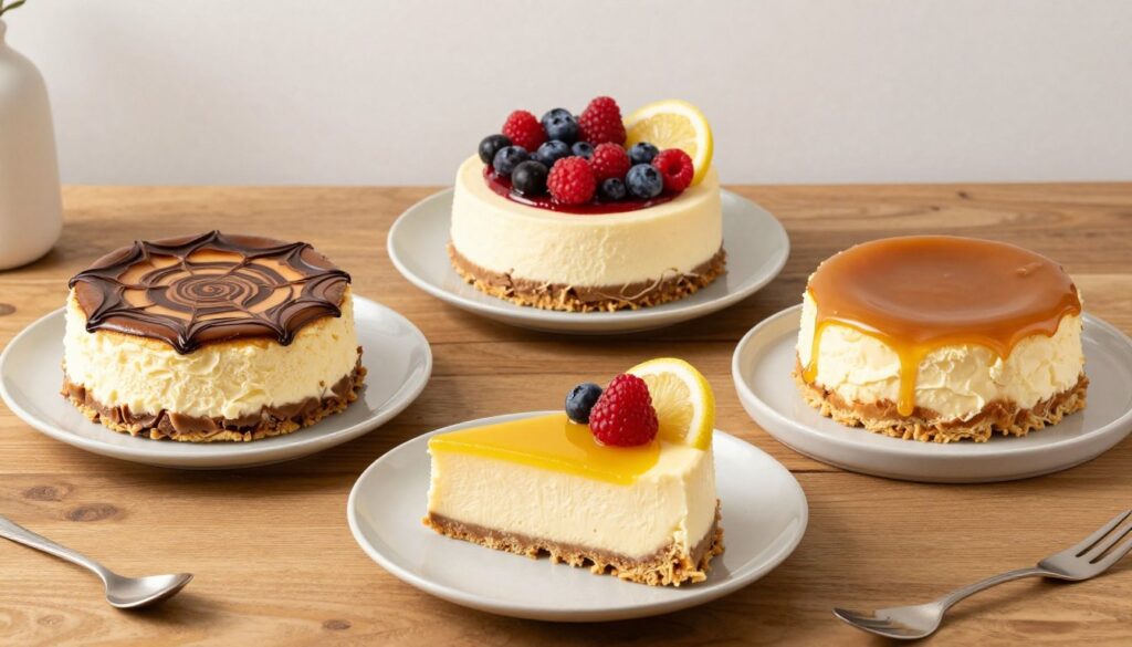 Różne warianty sernika gotowanego Siostry Anieli