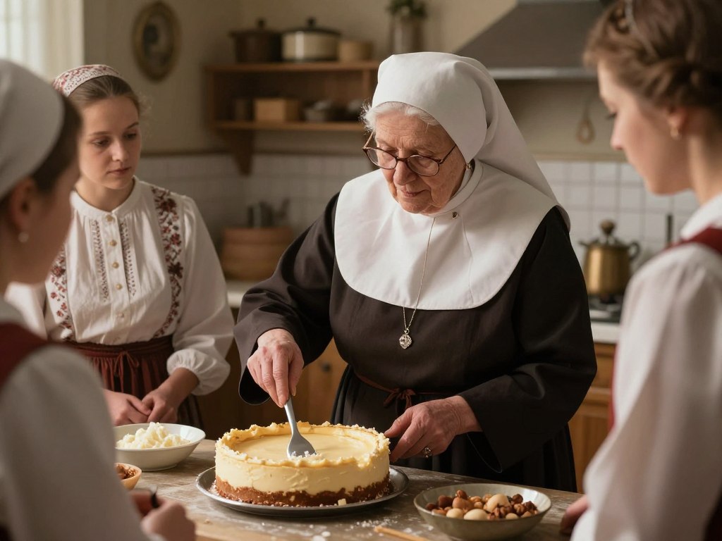 Tradycyjne przygotowanie sernika gotowanego Siostry Anieli