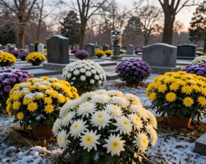 rośliny na cmentarz